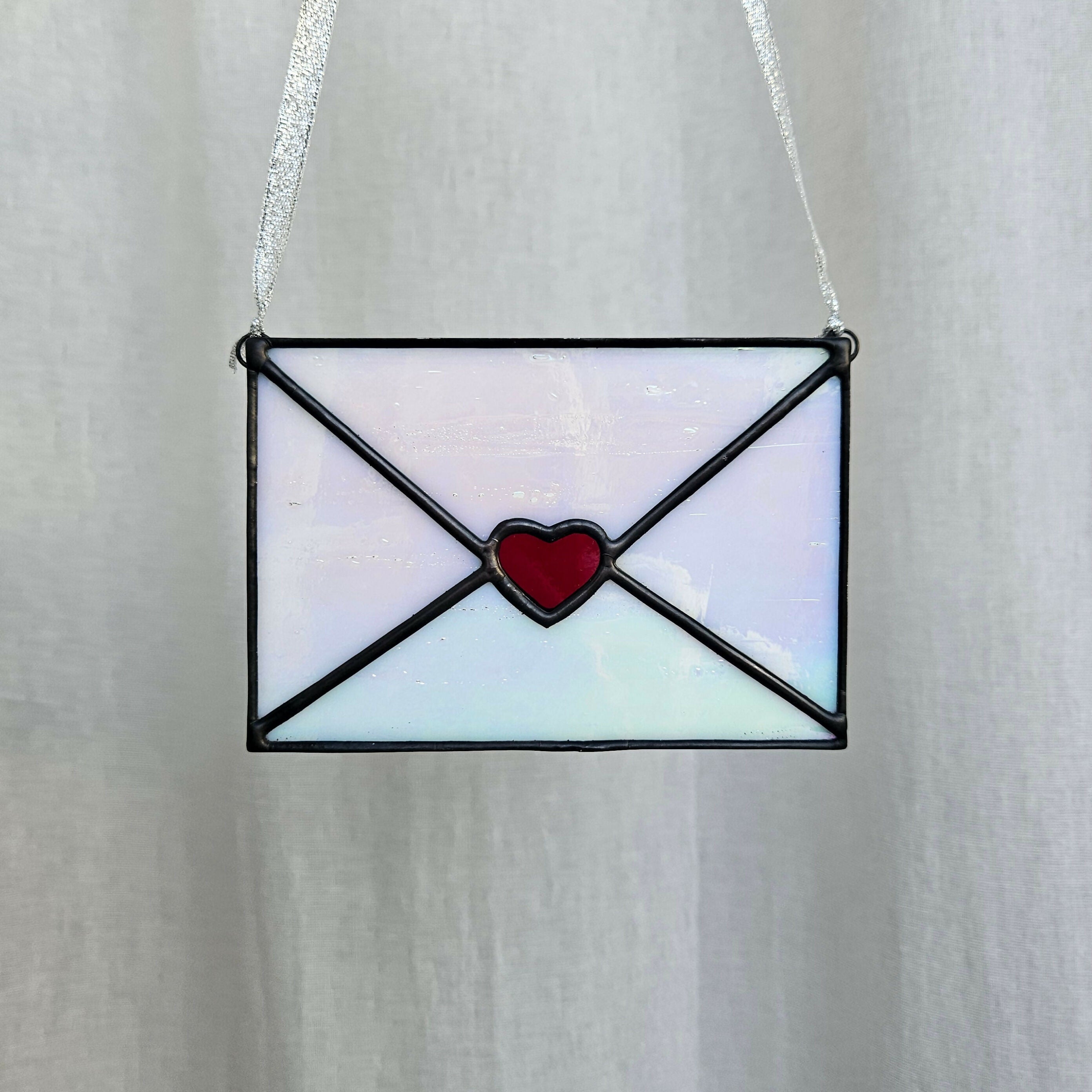 Love Letter Stained Glass Decoration