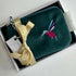 Embroidered Velvet Purse with Gift Box