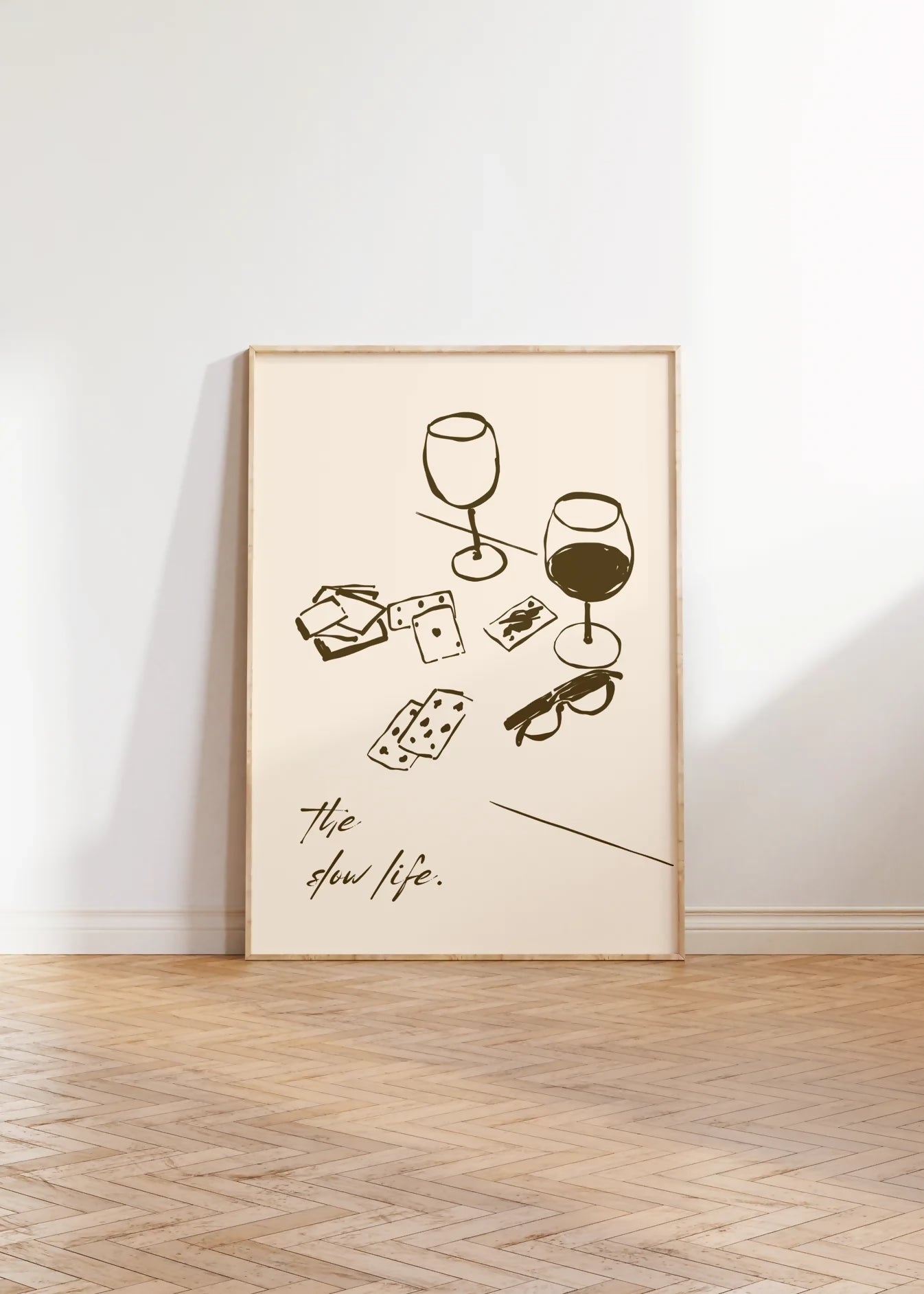 THE SLOW LIFE WALL ART PRINT