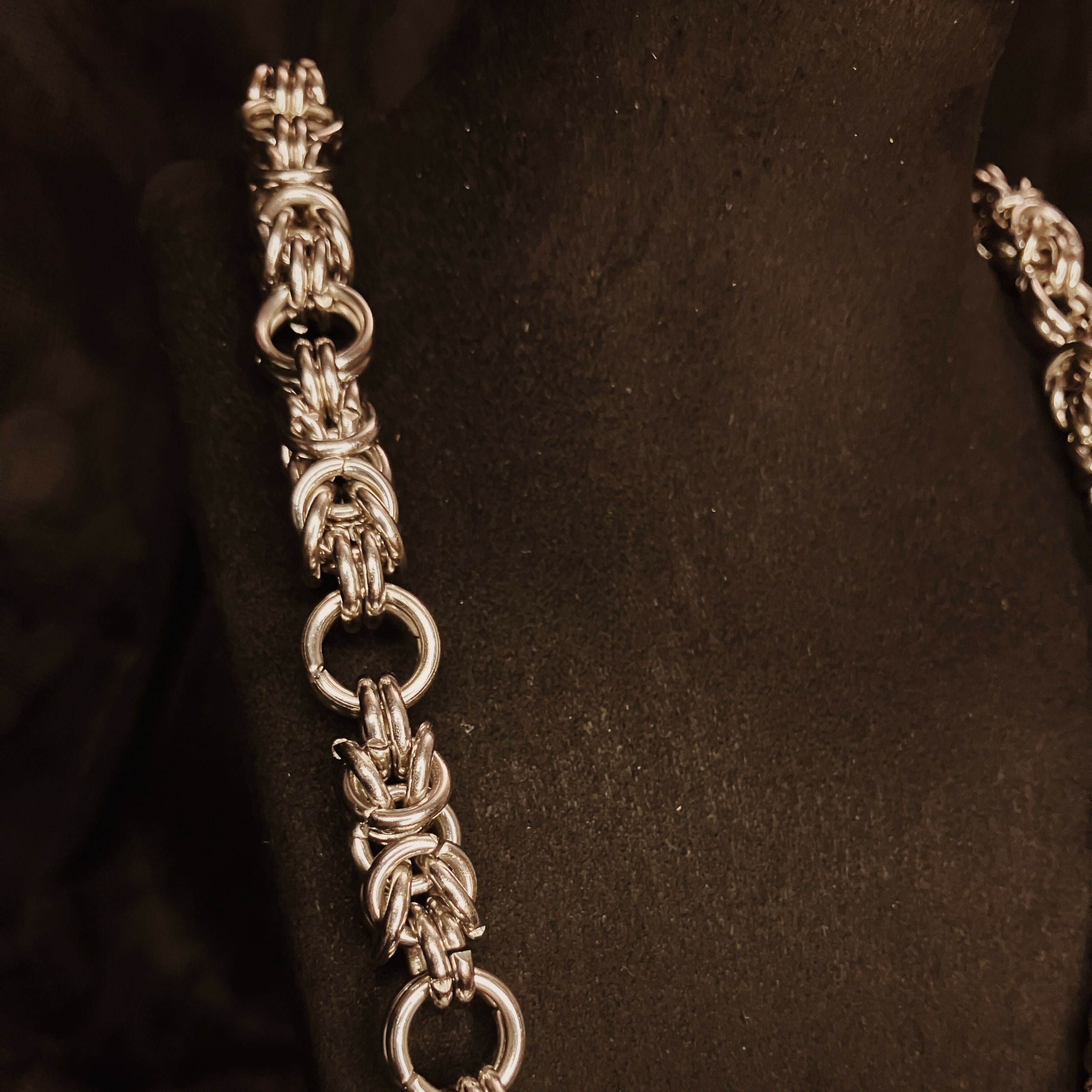 WHITBY CHAIN - STAINLESS STEEL CHAINMAIL NECKLACE