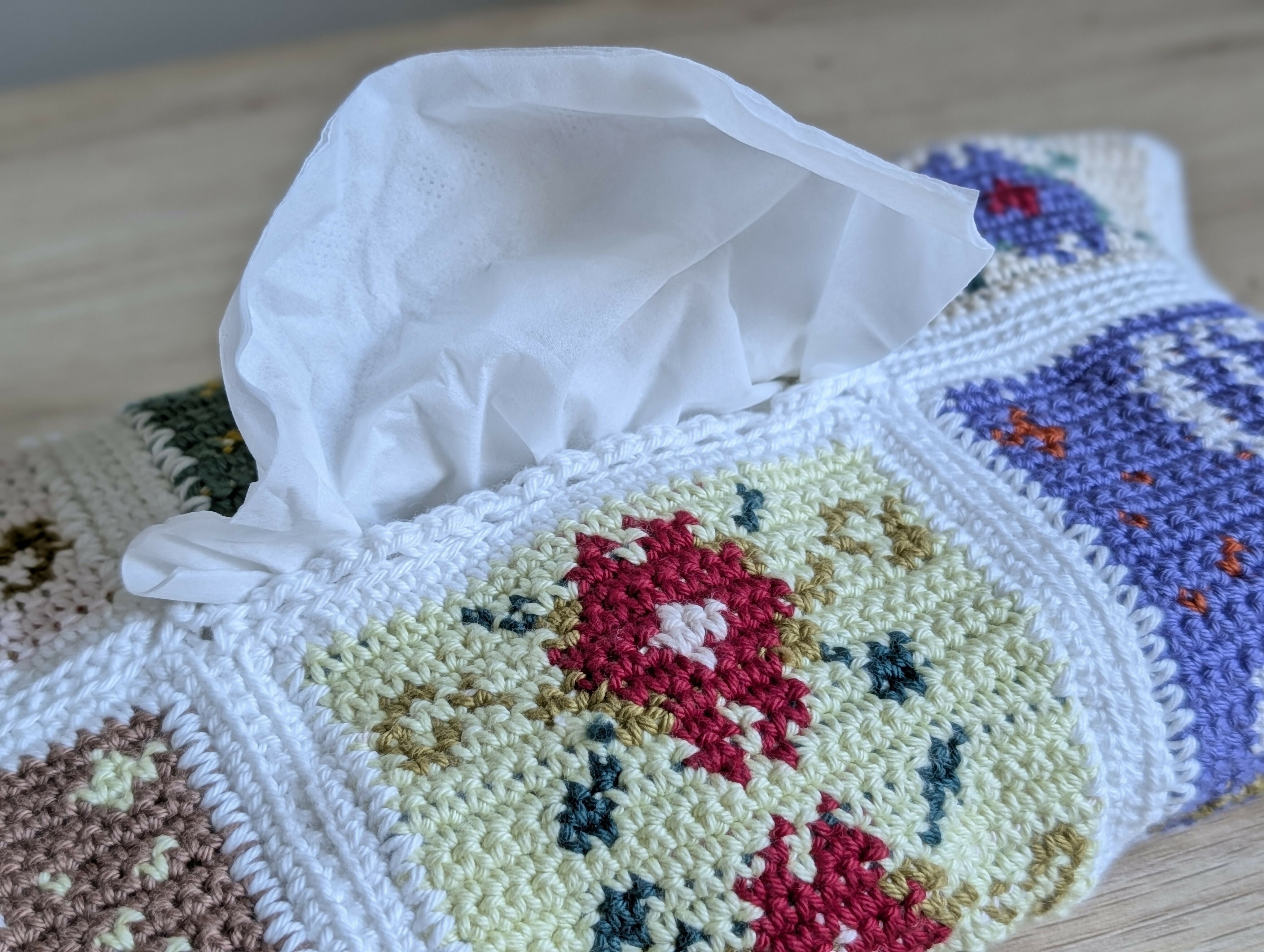 Patchwork Box Tissue Cover (Small)