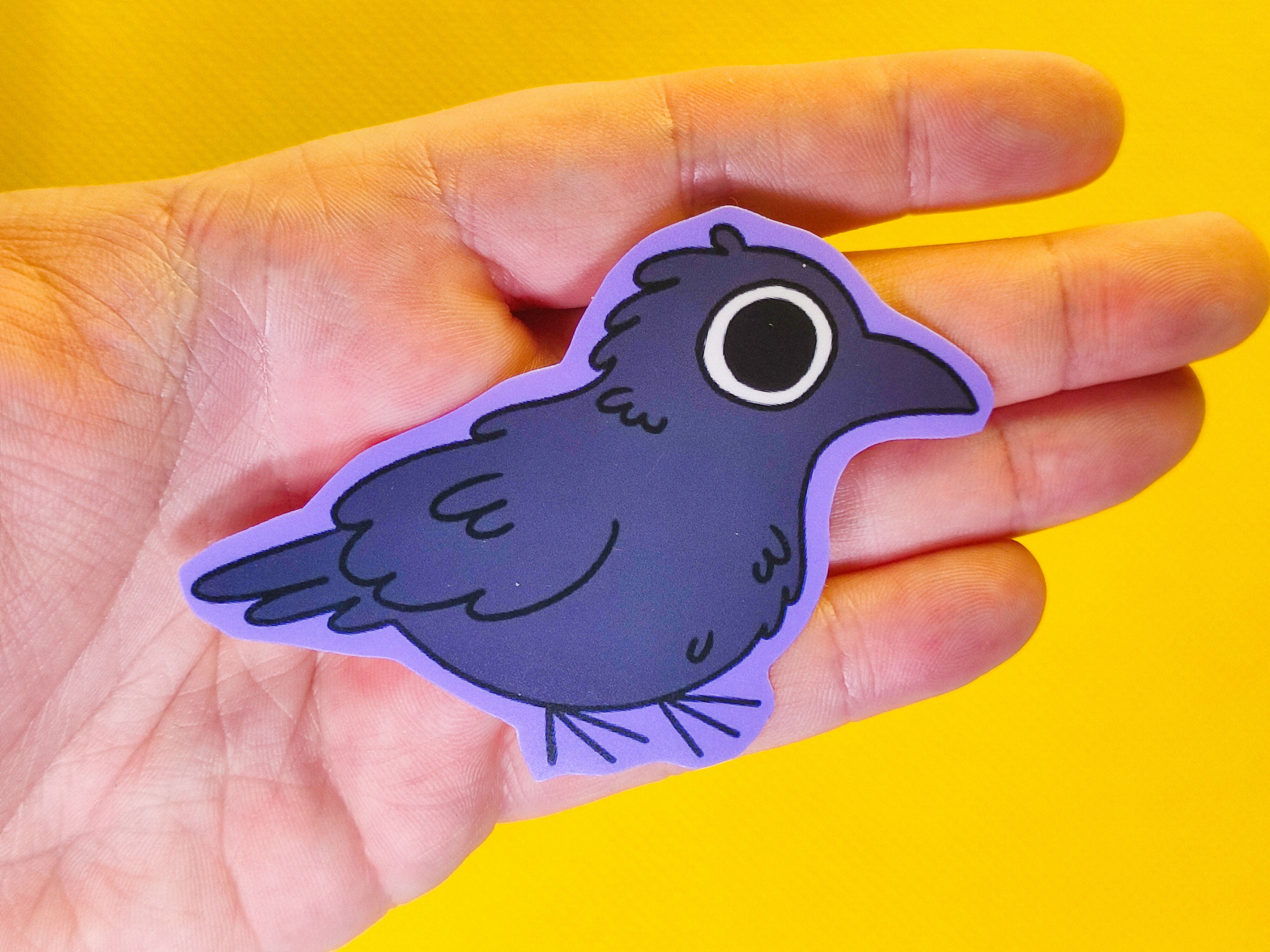 Crow Vinyl Sticker