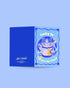 Blue Lucky Cat "Lucky To Call You My Friend" Greetings Card
