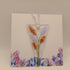 Fused Glass Flower Card