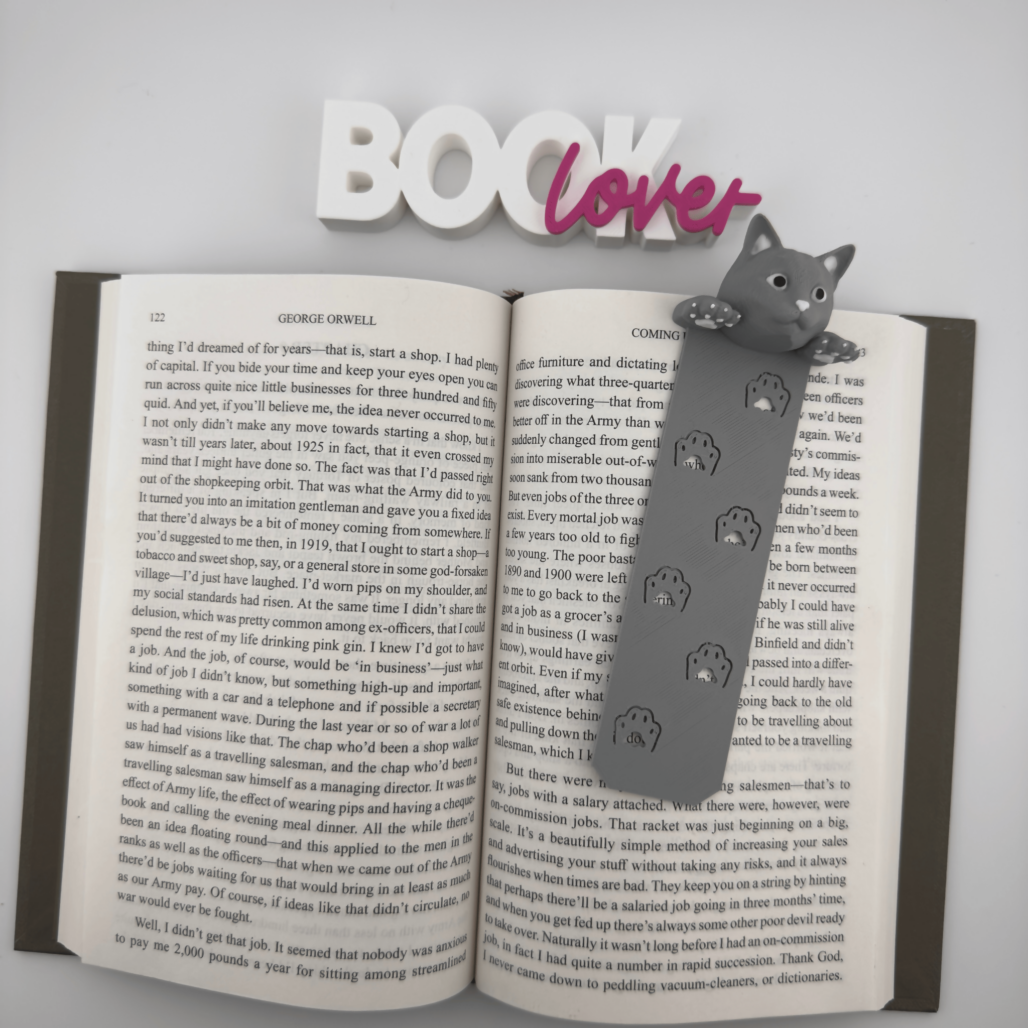 Cat Bookmark