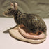 Ceramic rat sculpture- Rattus