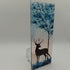 Fused Glass Silhouette Stag Tealight