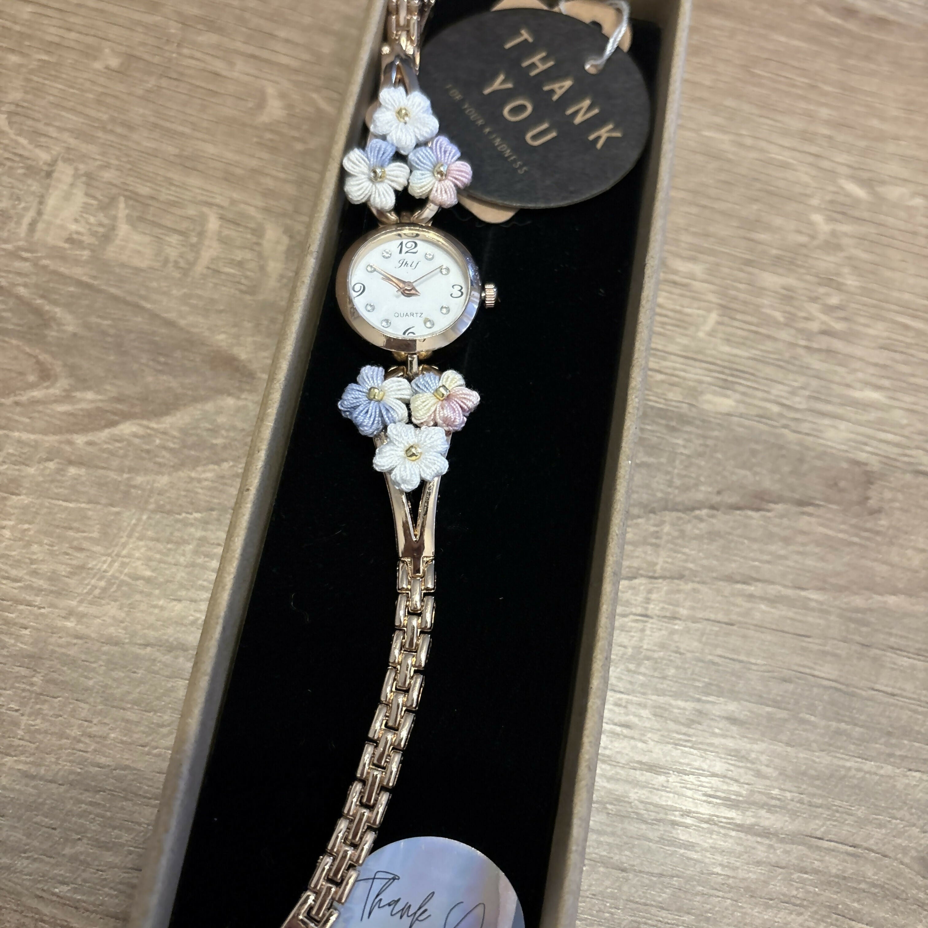 Micro Crochet Flower Watches