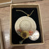 Micro Crochet Flower Necklace