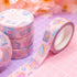 Washi Tape - Pastel Pink Cosmic Snacks