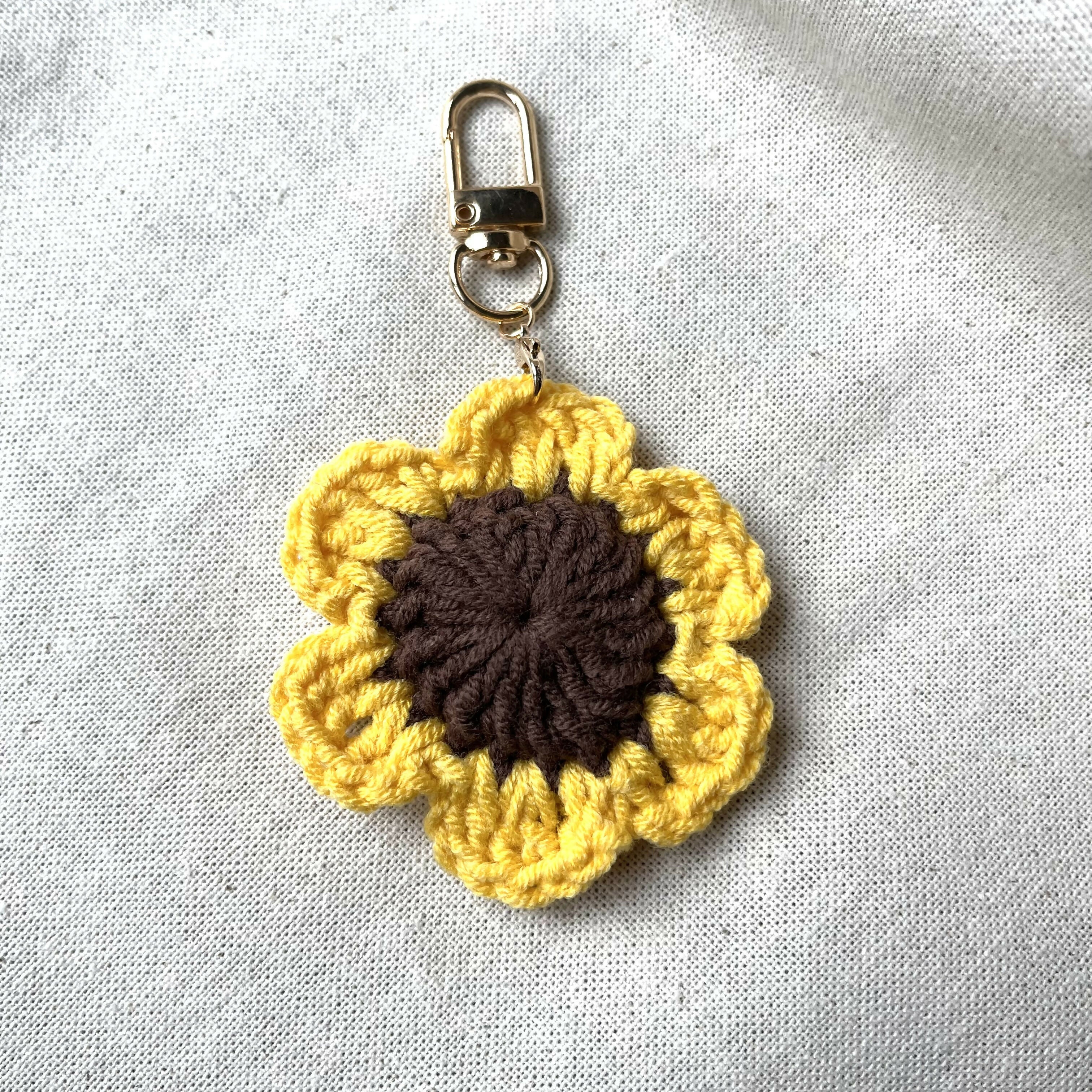 Flower keyring