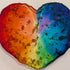 HANDMADE HEART SHAPED LARGE COASTERS