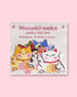 Maneki-neko Lucky Cat Sticker Pack - 8 Colors Complete Set