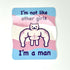 LGBTQ Cat Vinyl Sticker | I'm Not Like Other Girls