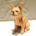 Ceramic French Bulldog Sculpture