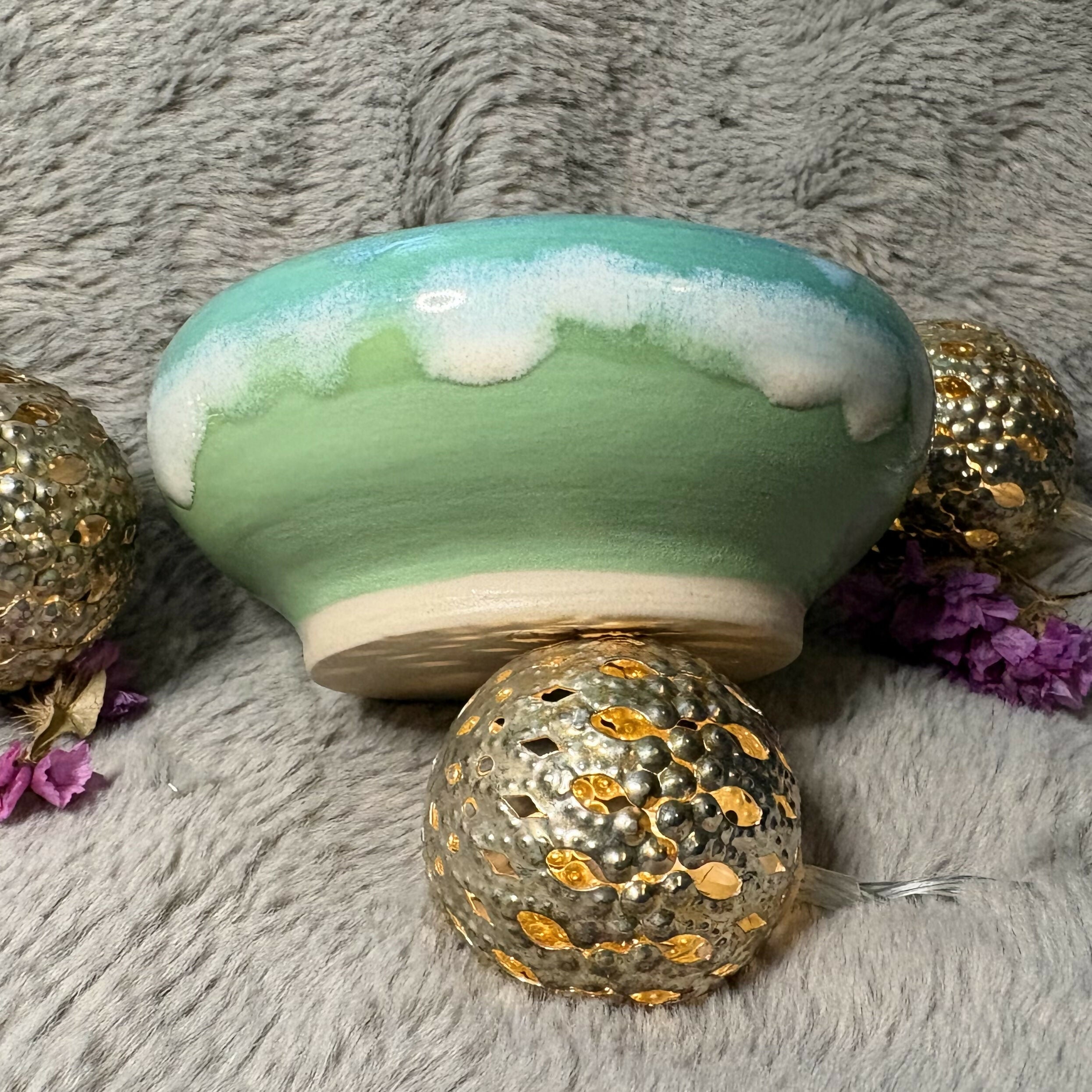 Green and Turquoise Bowl