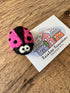 Felted Ladybird Magnet