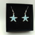 Powder Blue Starfish Earrings
