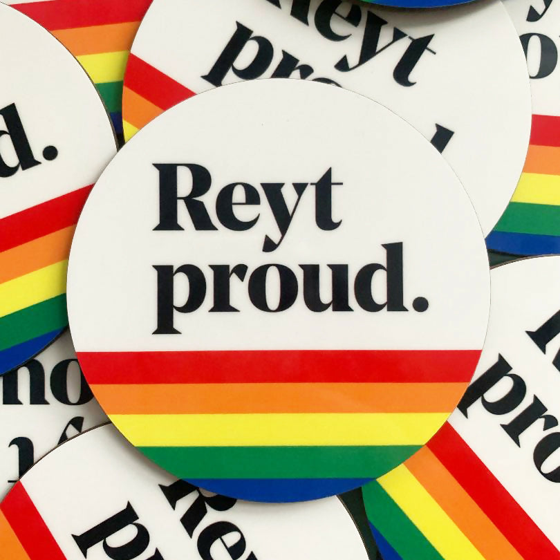 Reyt proud Yorkshire Saying Coaster