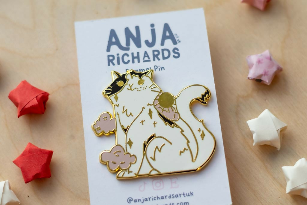 Skye & Sun Enamel Pin