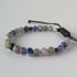 UNISEX HEALING CRYSTAL AND AROMATHERAPY BEAD THIRD EYE CHAKRA BRACELET