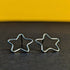 ‘Starlight’ Sterling Silver Medium Star Stud Earring