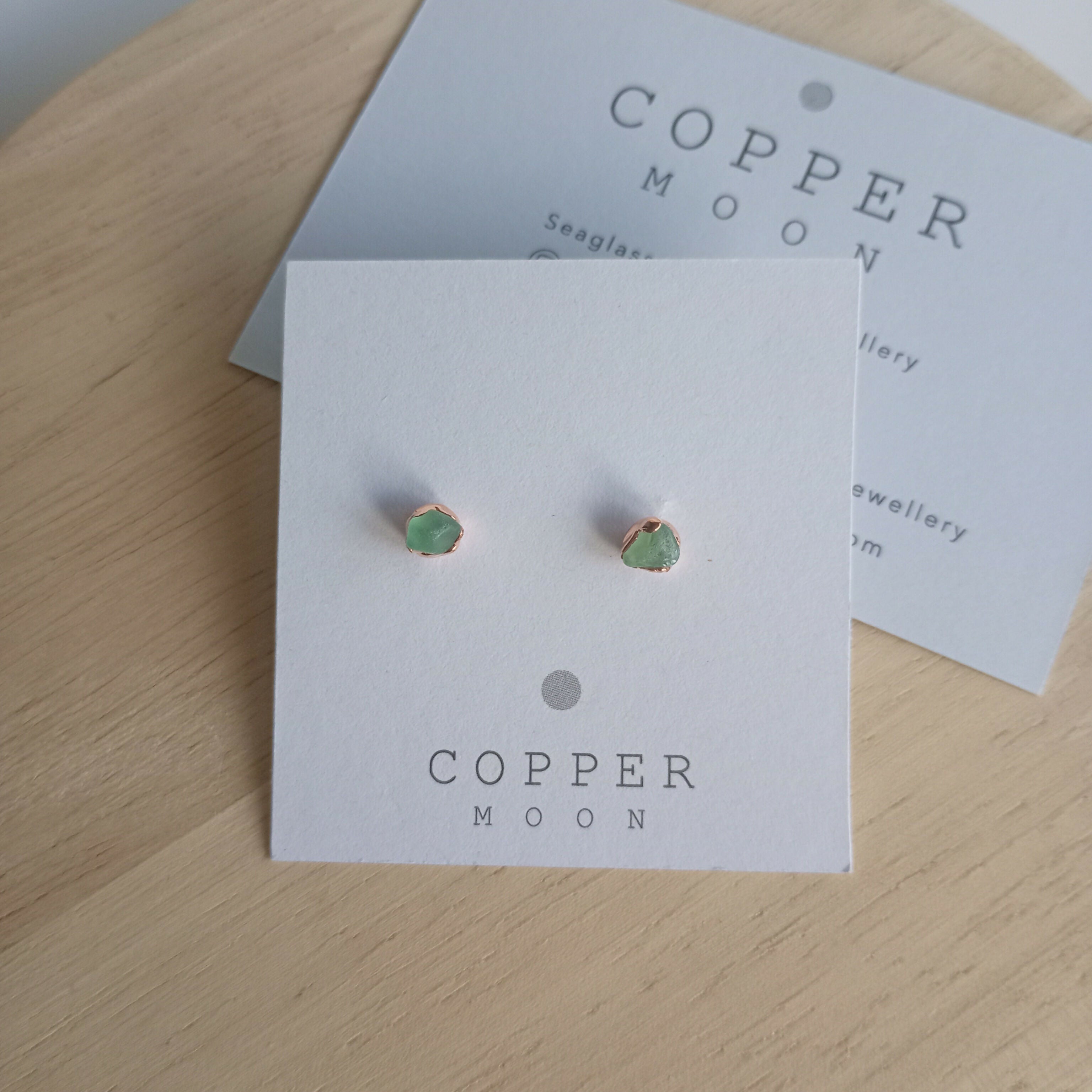 Seaglass Studs