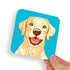 Labrador Blonde Yellow Dog Coaster