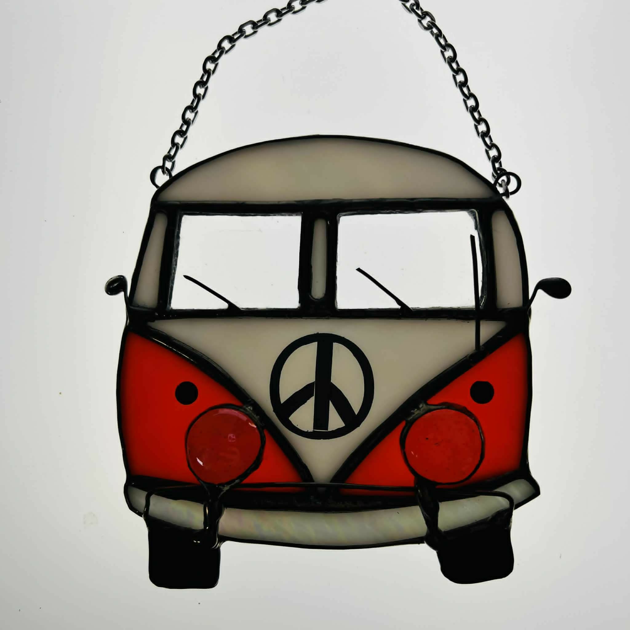 Stained Glass Camper Van Suncatcher