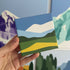 Horizons 10 x 10 cm Original Painting