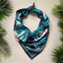Skulls & Leaves in Tiles Bandana