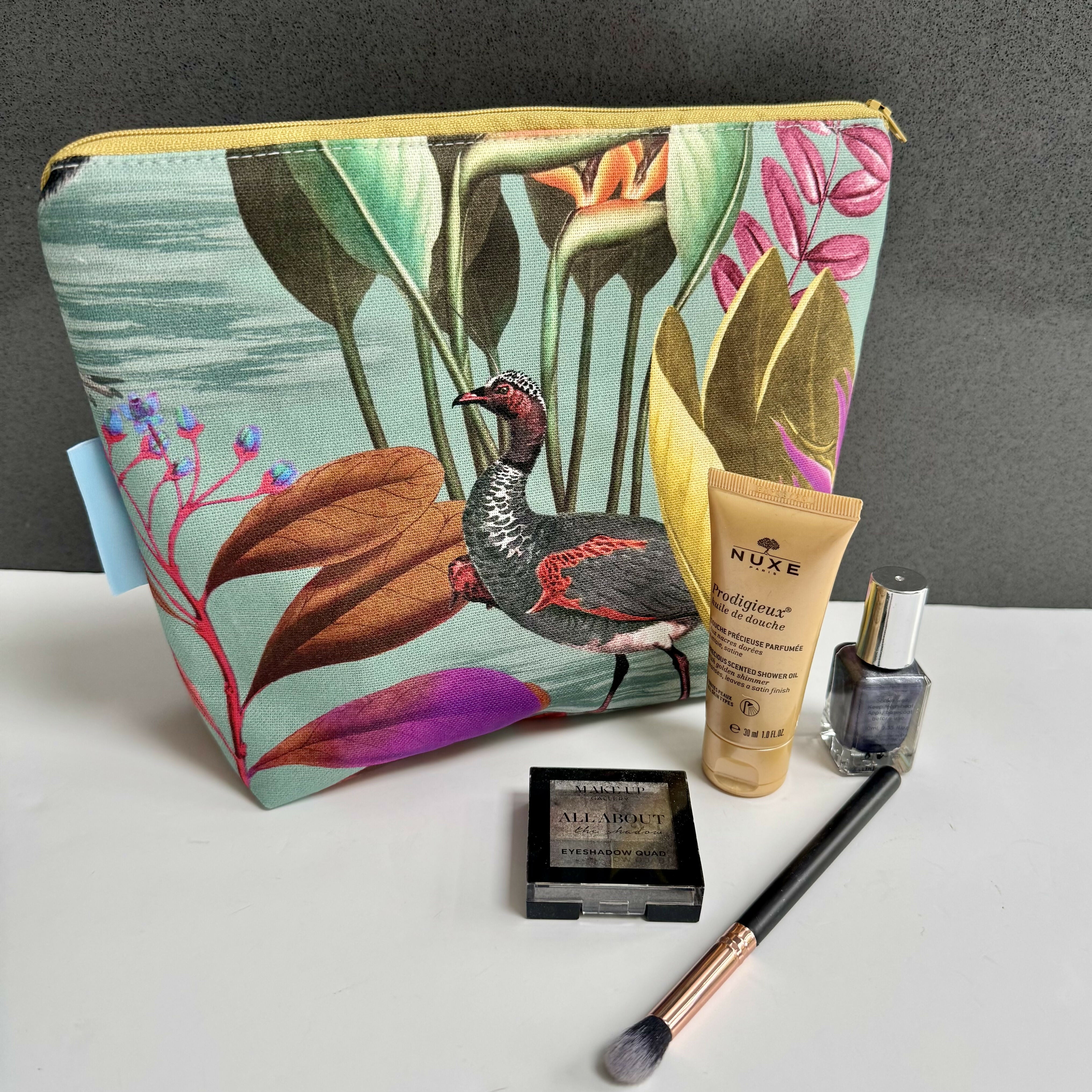 Toiletry Bag - Tropical Birds