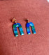 Ocean Dream Collection - Arch Polymer Clay Earrings