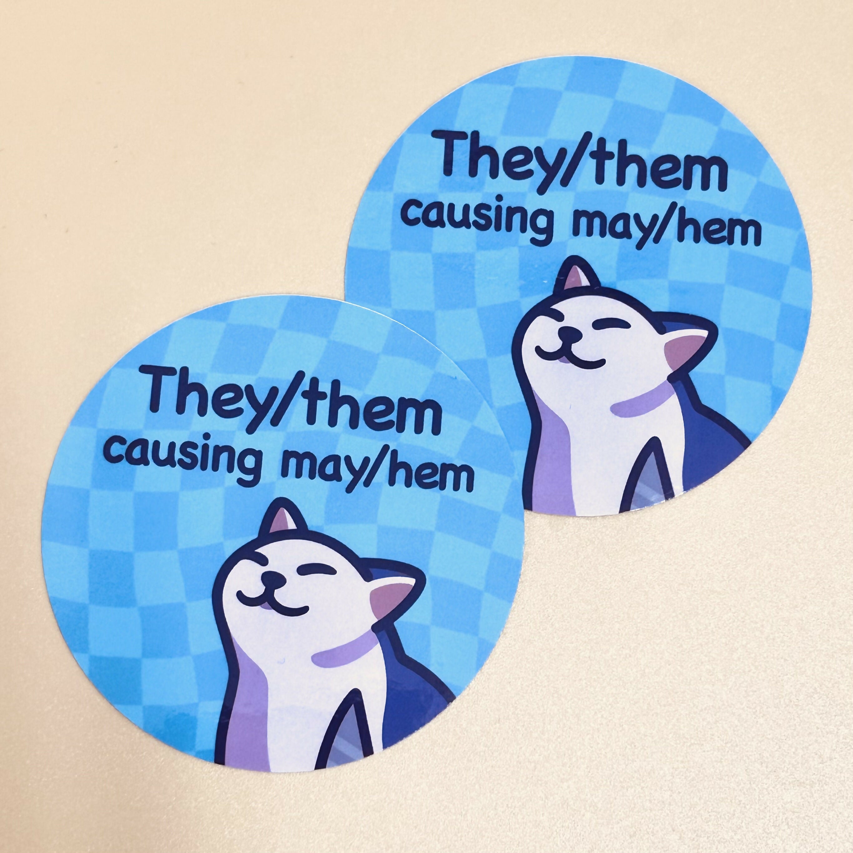 They/Them Sticker