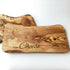 Engraved Rustic Cheese Board and Charcuterie Board