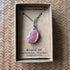 Rhodochrosite Wire Wrapped Pendant