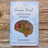 Floral Brain Pin Badge