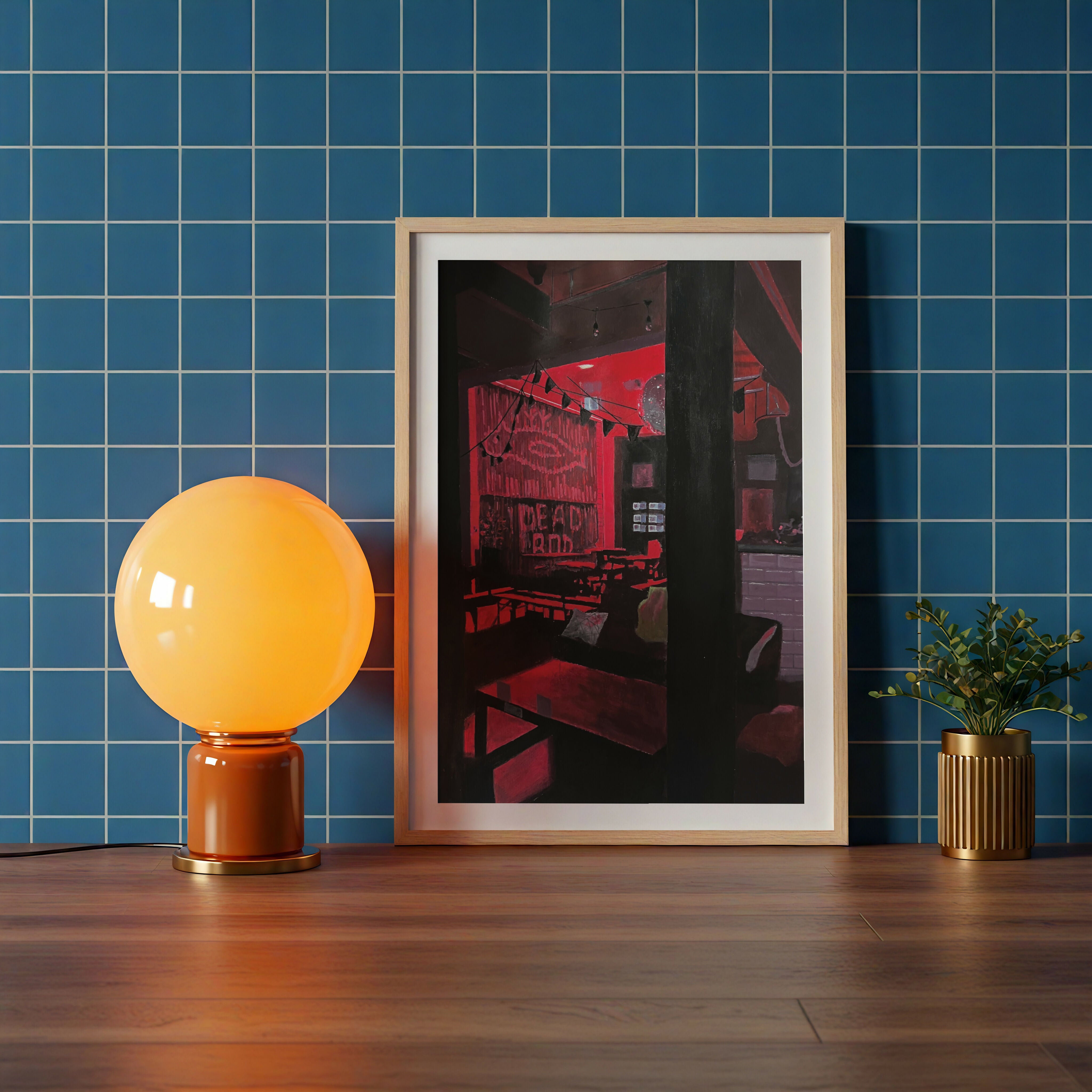 Dead Bod Humber Street Gallery Hull Print - Unframed