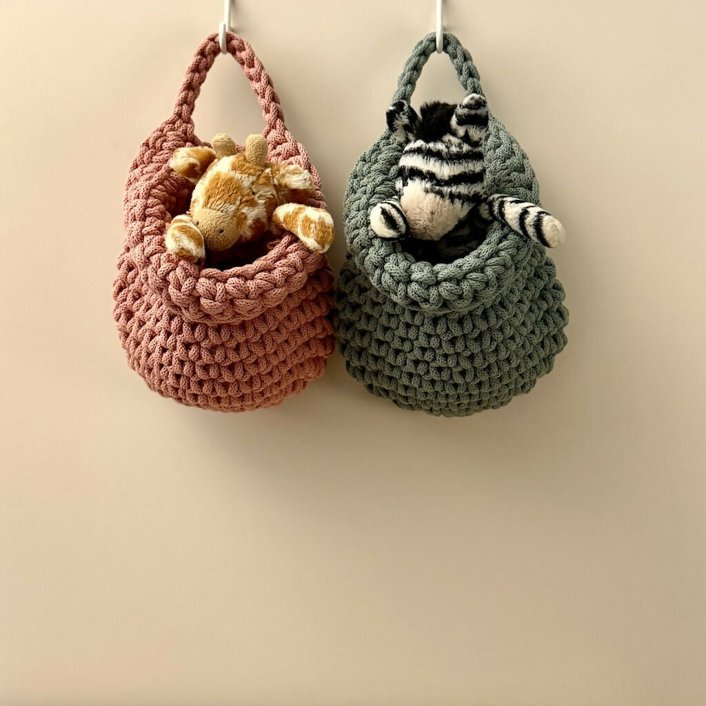 Crochet Hanging Basket