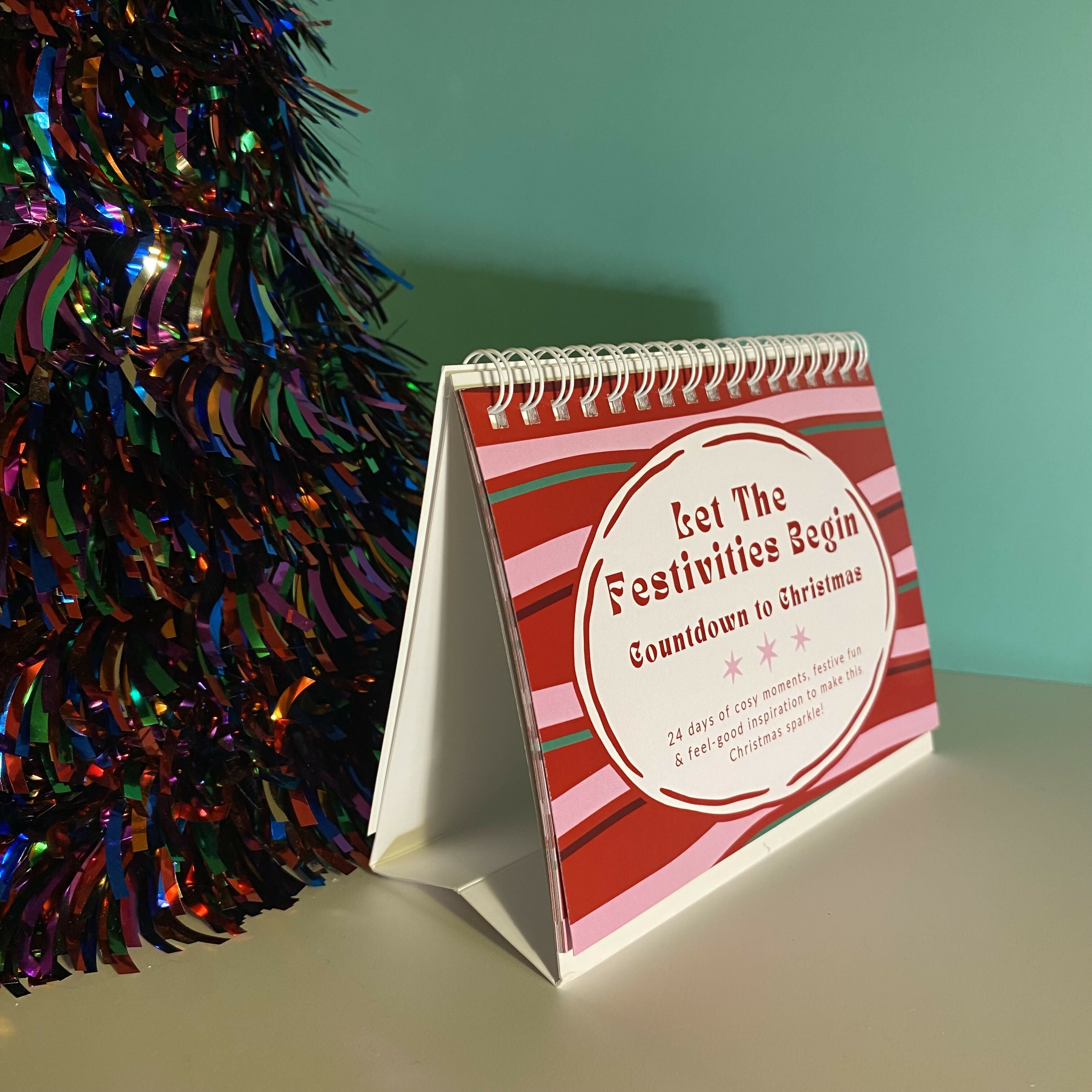 Let The Festivities Begin - Countdown To Christmas Flip Deck