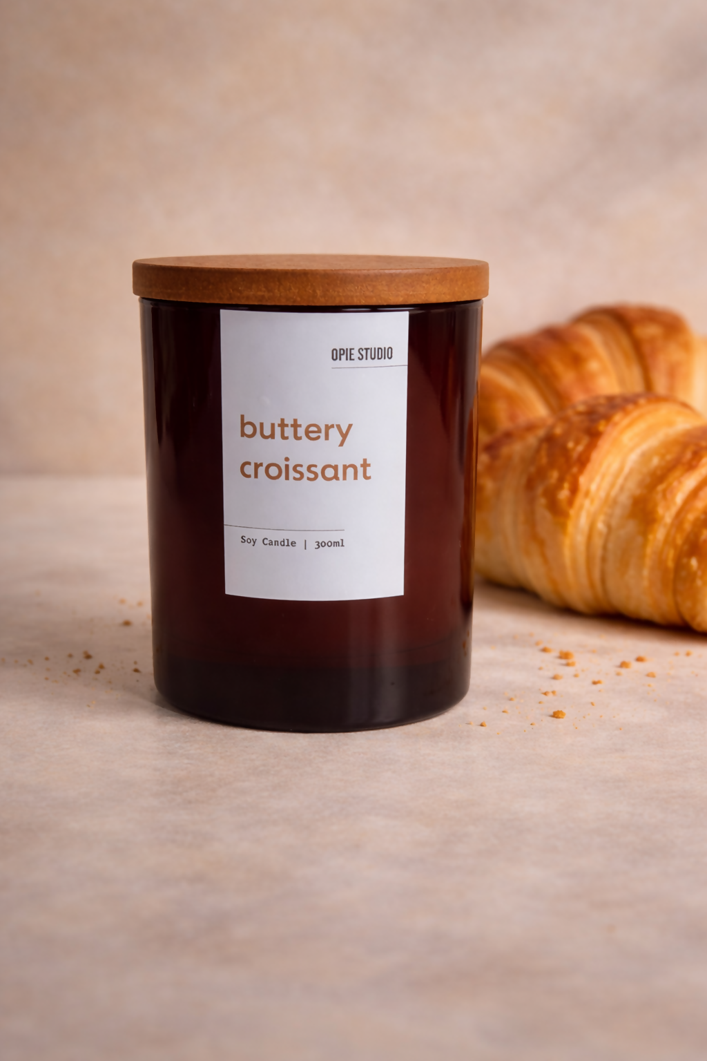 Buttery Croissant Candle - Opie Studio