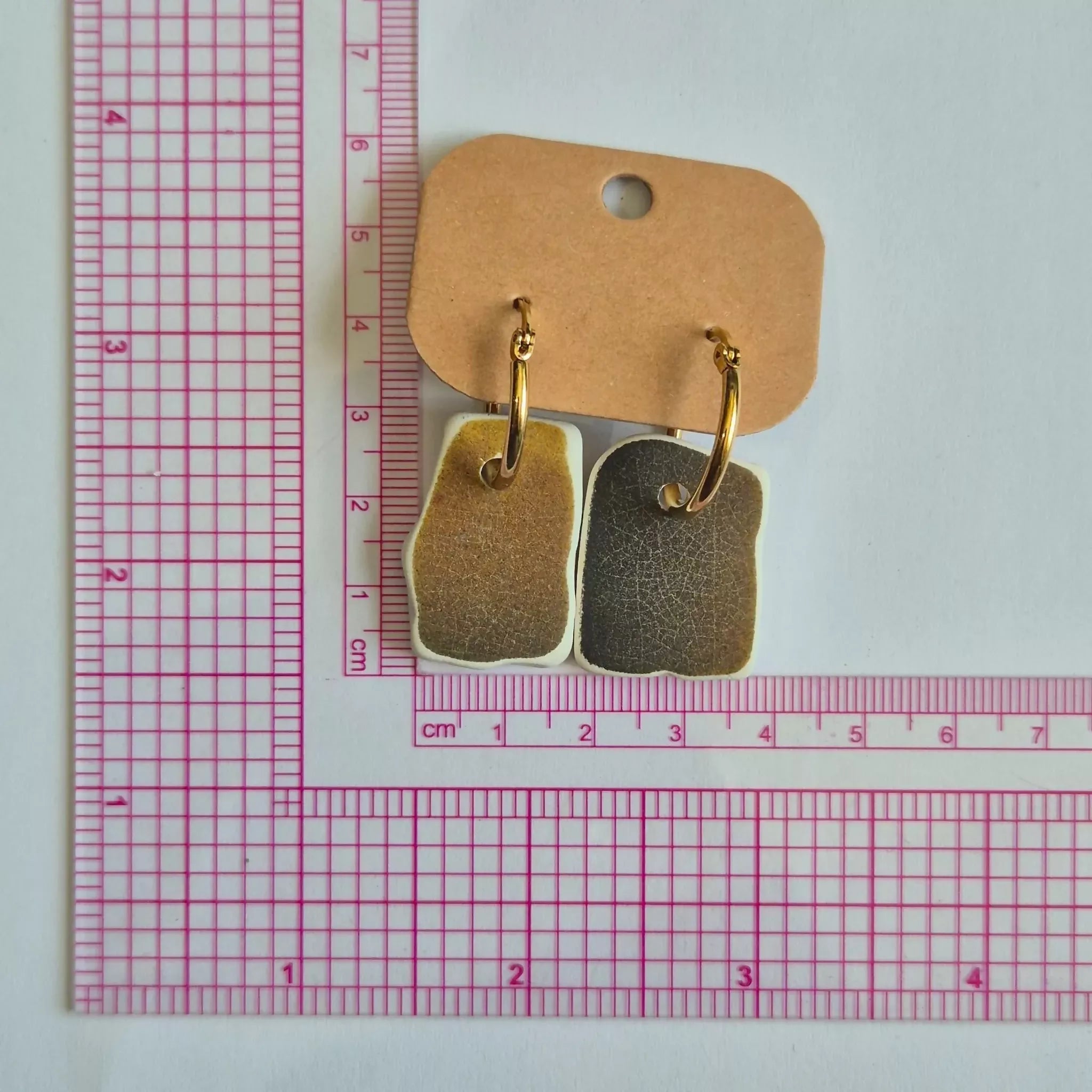 Recycled Ceramic Earring