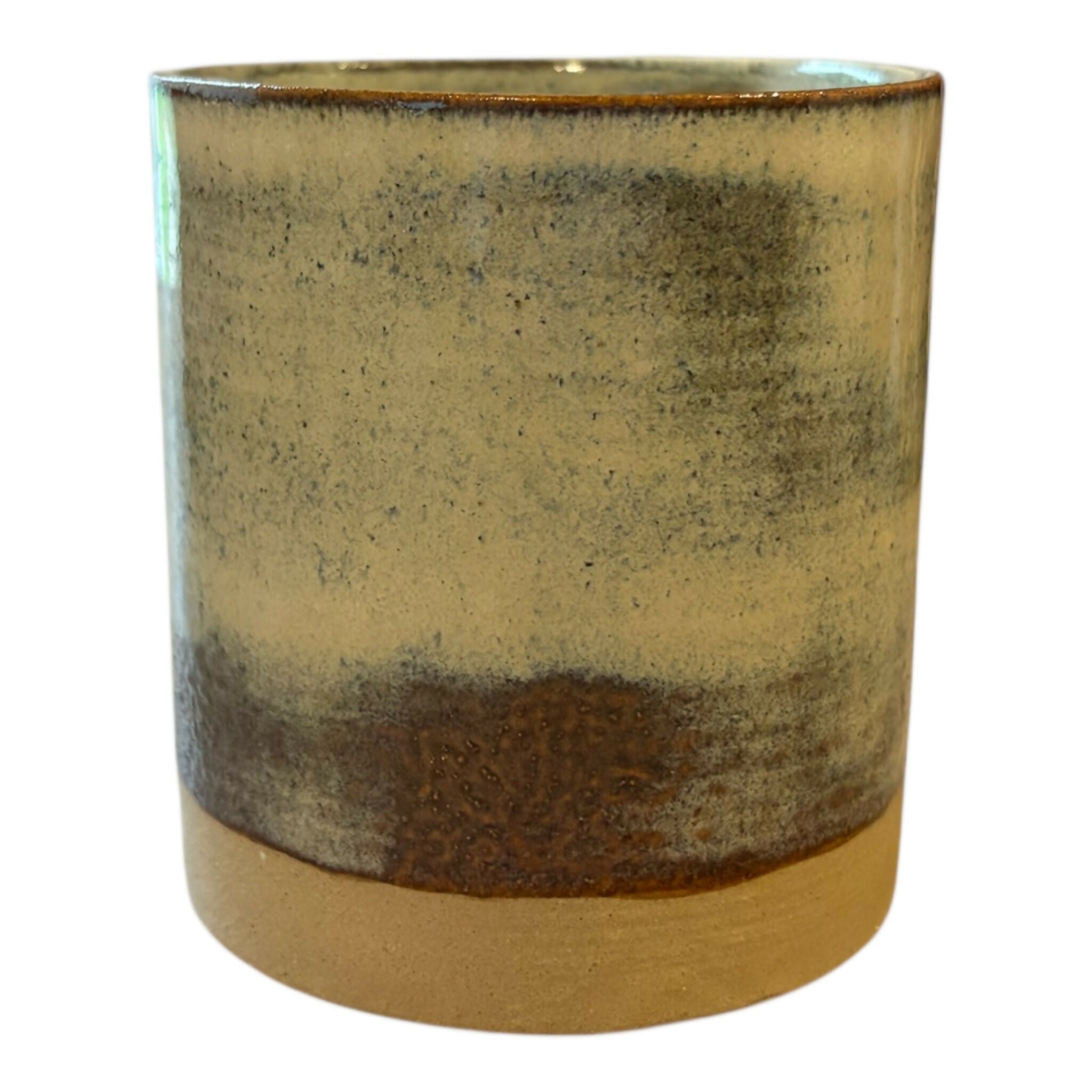 Birch Refillable Stoneware Candle Pot & Candle Refill