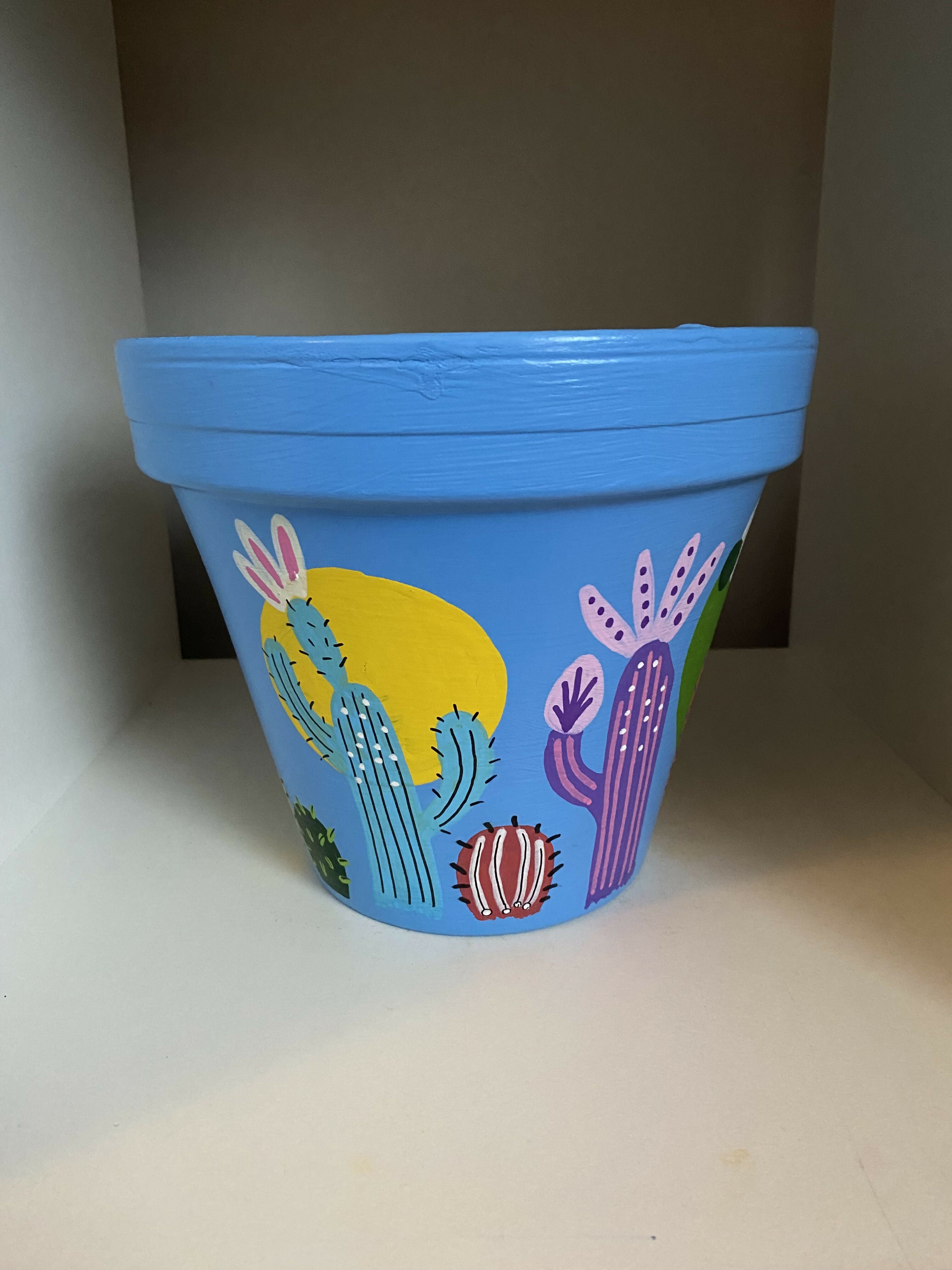 Ocean Cactus Pot