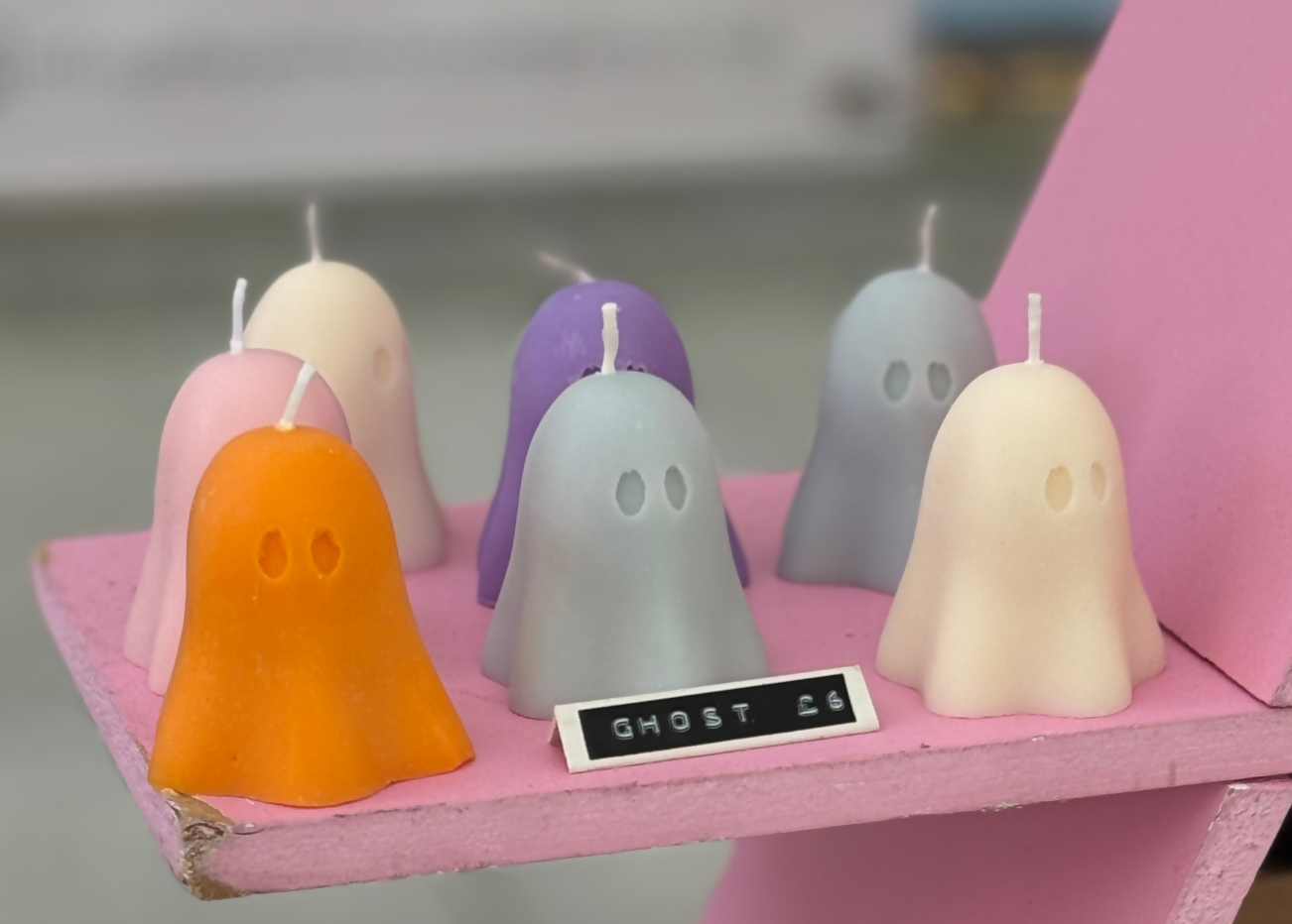 Ghost Decorative Soy Wax Candle