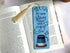 Tea Lover Blue Bookmark