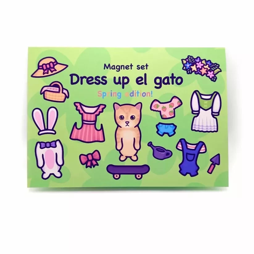 Cat Dress Up Magnets