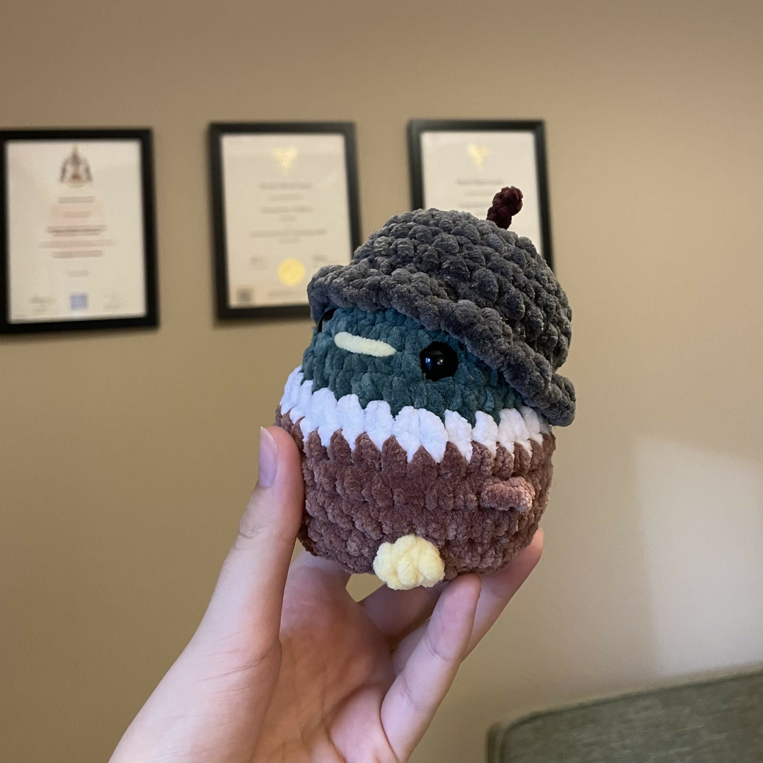Chubby Crochet Duck