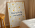 Love You To The Moon And Back Print