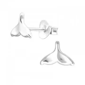 Whale tail Stud